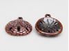 Picture of 20x23 mm, sand dollar, pendant-charms, Zamak, copper-plated