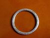 Picture of 32x32 mm, oversized connector ring, JBB findings, silver-plated pewter