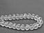 Picture of 6x8 mm, Czech faceted rondelle beads, crystal, transparent