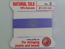 Picture of Griffin silk cord, size 2, lilac