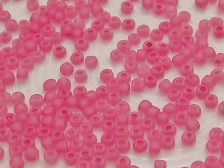 Image de Perles de rocailles japonaises, taille 8/0, translucide, vieux rose, mat, 20 grammes