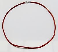 Picture for category Leather Necklace Cord with Sterling Silver Clasp