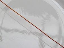 Afbeelding van Leren koord, 1 mm, natuurlijke kleur, 2.5 m
