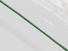 Afbeeldingen van Leren koord, 1.5 mm, varengroen, 2.5 m