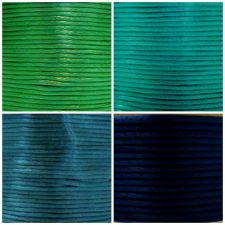 Picture of Rattail, rayon satin cord, 2 mm, 4 colors, set 2, 10 meters total