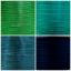 Afbeeldingen van Rattail, rayon satijnkoord, 2 mm, 4 kleuren, set 2, 10 meter in totaal