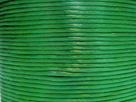 Picture of Rattail, rayon satin cord, 2 mm, emerald green, 5 meters