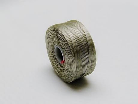 Afbeeldingen van S-lon thread # Aa, ash, greenish silver grey