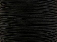 Picture of Soutache, rayon ribbon, 3 mm, black, 5 meters