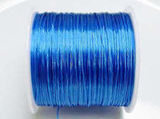 Picture of Stretchy jewelry cord, 0.8mm, blue, 64 meter