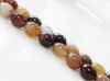 Picture of 10x8 mm, rice, gemstone beads, petrified wood, natural