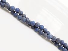 Afbeeldingen van 4x4 mm, rond, edelsteen kralen, lapis lazuli, natuurlijk, mat