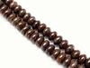 Afbeeldingen van 5x8 mm, rondel, edelsteen kralen, bronziet, natuurlijk