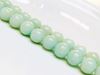 Image de 10x10 mm, perles rondes, pierres gemmes, amazonite, naturelle, qualité A