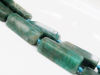 Picture of 26x10x7 mm, irregular cuboid, gemstone beads, Russian amazonite, natural, one strand