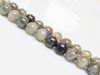 Picture of 8x8 mm, round, gemstone beads, labradorite, natural, AB-grade