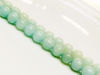 Picture of 8x8 mm, round, gemstone beads, amazonite, natural, A-grade