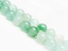 Image de 8x8 mm, perles rondes, pierres gemmes, fluorite, verte, naturelle