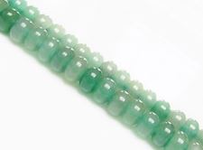 Picture of 5x8 mm, rondelle, gemstone beads, aventurine, green, natural