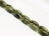 Picture of 12x6 mm, rice, gemstone beads, Canadian jade, nephrite, natural