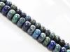 Picture of 4x6 mm, rondelle, gemstone beads, chrysocolla