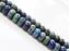 Afbeeldingen van 4x6 mm, rondel, edelsteen kralen, chrysocolla, natuurlijk