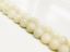 Afbeeldingen van 8x8 mm, rond, edelsteen kralen, maansteen, licht beige wit, natuurlijk