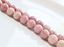 Picture of 8x8 mm, round, gemstone beads, rhodonite, natural