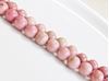 Picture of 8x8 mm, round, gemstone beads, rhodonite, natural