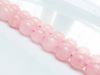 Picture of 10x10 mm, round, gemstone beads, rose quartz, natural, B-grade