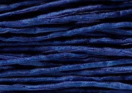 Afbeeldingen van Zijden koord, 2 mm, marineblauw