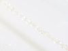 Picture of 3x3 mm, Czech faceted round beads, crystal, transparent, shimmering