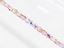 Picture of 3x3 mm, Czech faceted round beads, light amethyst purple, transparent, AB