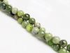 Picture of 6x6 mm, round, gemstone beads, nephrite jade, natural