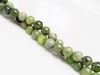 Picture of 6x6 mm, round, gemstone beads, nephrite jade, natural