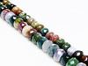 Picture of 5x8 mm, rondelle, gemstone beads, Fancy jasper, natural, faceted