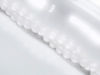 Image de 6x6 mm, perles rondes, pierres gemmes, quartz hyalin, naturel, dépoli