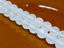 Picture of 8x8 mm, round, gemstone beads, quartz, rock crystal, natural, frosted