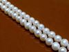 Picture of 6-7 mm, potato, organic gemstone beads, freshwater pearls, white
