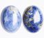 Afbeeldingen van 18x25 mm, ovale, edelsteen cabochons, sodaliet, natuurlijk