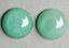 Afbeeldingen van 20x20 mm, ronde, edelsteen cabochons, aventurijn, groen, natuurlijk