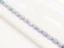 Picture of 4x4 mm, Czech faceted round beads, chalk white, opaque, variegated grey blue luster, 25 beads