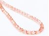 Picture of 6x6 mm, Czech faceted round beads, light rose, transparent