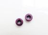 Picture of 4x6 mm, Greek ceramic tube beads, eggplant purple, matte, 50 pieces