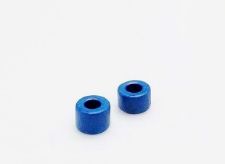 Picture of 4x6 mm, Greek ceramic tube beads, ultramarine blue, matte, 50 pieces