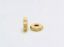Image de 4x7 mm, perles espaceurs d'engrenage en céramique grecque, beige pierre calcaire, mat, 50 pieces