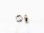 Image de 6mm, rondelles strass, perles en laiton, cristal AB-argenté, 20 pièces