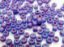 Picture of Japanese seed beads, size 8/0, translucent, lavendel blue, matte, 20 grams
