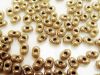 Picture of 2x4 mm, Japanese peanut-shaped seed beads, opaque, greige beige, 20 grams