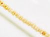 Picture of 2x4 mm, Japanese peanut-shaped seed beads, opaque, sea sand beige, 20 grams